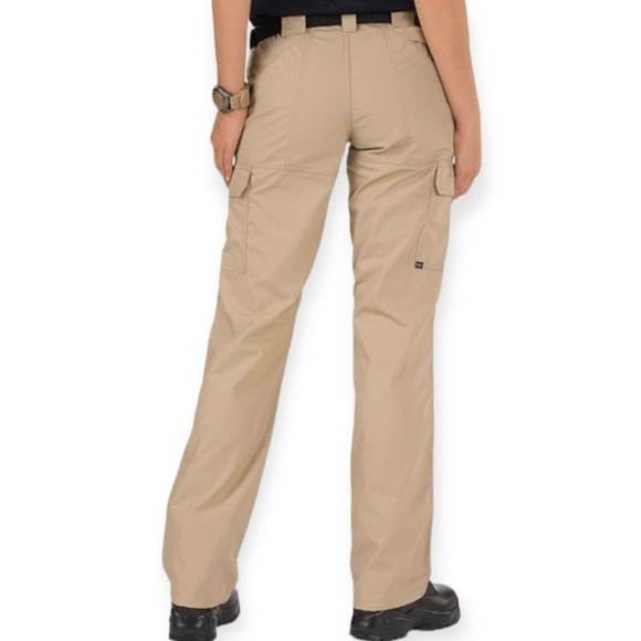 5.11 Tactical 8 Women's Taclite Pro Cargo Pants Rip Stop Style 64360 Beige Tan - Picture 2 of 13